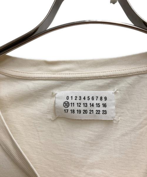 Maison Margiela（メゾンマルジェラ）Maison Margiela (メゾンマルジェラ) 無地Tシャツ アイボリー サイズ:XSの古着・服飾アイテム