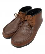 STOCK:NOストックナンバー）の古着「モカシンシューズ」｜ブラウン