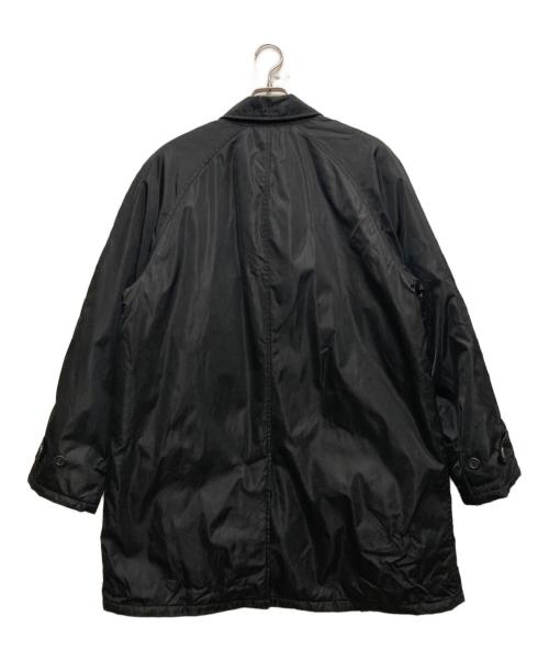 PRADA（プラダ）PRADA (プラダ) ステンカラーコート ブラック サイズ:Ⅼの古着・服飾アイテム