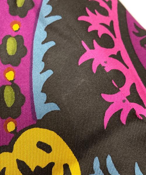 PRADA（プラダ）PRADA (プラダ) holliday&brown (ホリデーアンドブラウン) 総柄シルクシャツ パープル サイズ:39の古着・服飾アイテム