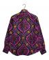 PRADA (プラダ) holliday&brown (ホリデーアンドブラウン) 総柄シルクシャツ パープル サイズ:39：23000円