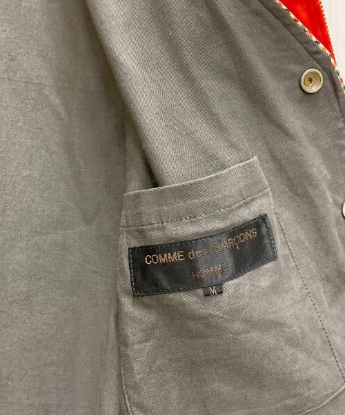 COMME des GARCONS HOMME（コムデギャルソン オム）COMME des GARCONS HOMME (コムデギャルソン オム) ベスト ドッキング ブルゾン レッド サイズ:Mの古着・服飾アイテム
