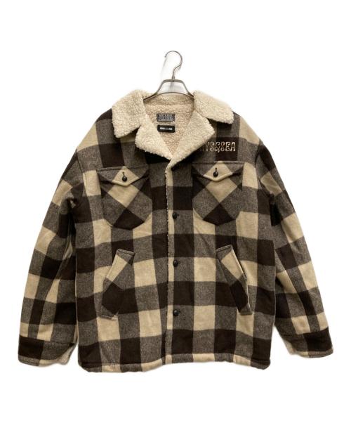 Hysteric Glamour（ヒステリックグラマー）Hysteric Glamour (ヒステリックグラマー) WIND AND SEA (ウィンダンシー) Ranch Coat グリーン サイズ:XLの古着・服飾アイテム