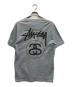 stussy (ステューシー) SSロゴプリントtシャツ スカイブルー サイズ:M：6000円
