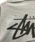 中古・古着 stussy (ステューシー) SSロゴプリントtシャツ スカイブルー サイズ:M：6000円