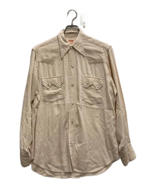REGENT（レジェント）REGENT (レジェント) 50’Sウエスタンシャツ ベージュ サイズ:不明の古着・服飾アイテム