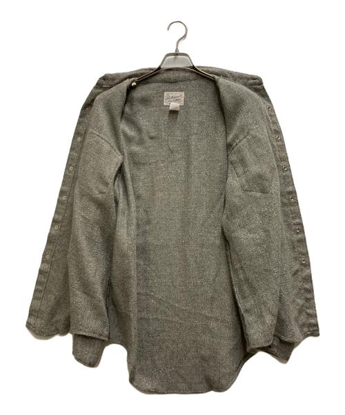 Rockmount Ranch Wear（ロックマウントランチウェア）Rockmount Ranch Wear (ロックマウントランチウェア) 60’S~レーヨンツイードウエスタンシャツ グレー サイズ:Mの古着・服飾アイテム