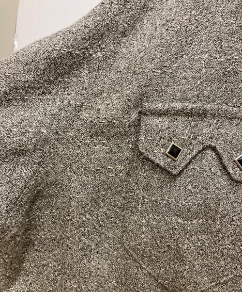Rockmount Ranch Wear（ロックマウントランチウェア）Rockmount Ranch Wear (ロックマウントランチウェア) 60’S~レーヨンツイードウエスタンシャツ グレー サイズ:Mの古着・服飾アイテム