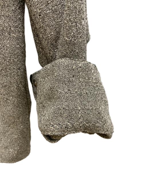 Rockmount Ranch Wear（ロックマウントランチウェア）Rockmount Ranch Wear (ロックマウントランチウェア) 60’S~レーヨンツイードウエスタンシャツ グレー サイズ:Mの古着・服飾アイテム