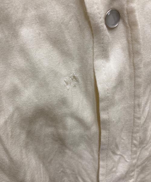 OLD GAP（オールドギャップ）OLD GAP (オールドギャップ) レーヨンウエスタンシャツ ホワイト サイズ:Mの古着・服飾アイテム