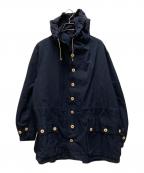 スウェーデン軍スウェーデングン）の古着「後染めオールウェザーパーカー」｜ネイビー