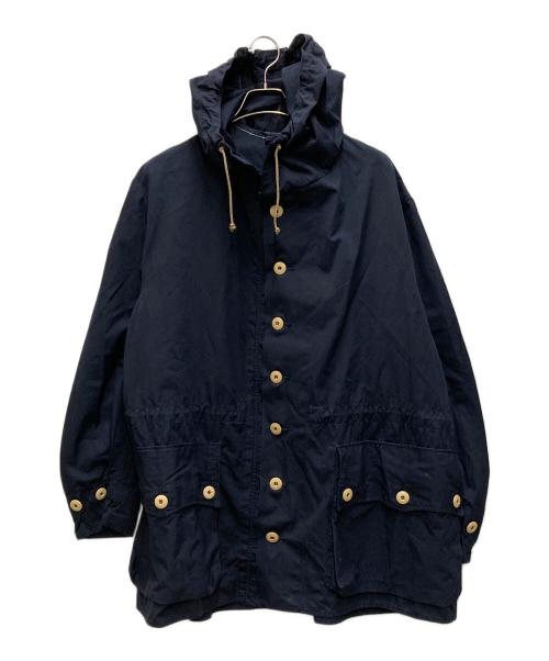 スウェーデン軍（スウェーデングン）スウェーデン軍 (スウェーデングン) 後染めオールウェザーパーカー ネイビー サイズ:C46の古着・服飾アイテム