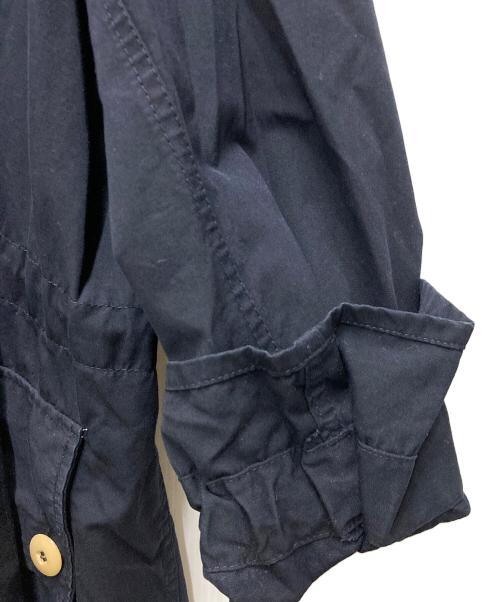 スウェーデン軍（スウェーデングン）スウェーデン軍 (スウェーデングン) 後染めオールウェザーパーカー ネイビー サイズ:C46の古着・服飾アイテム