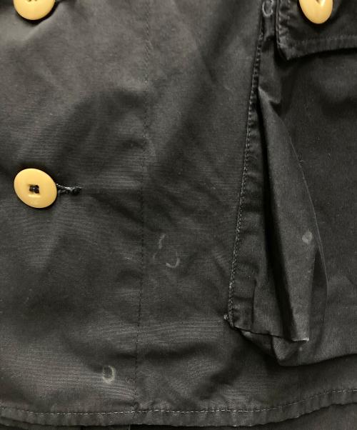 スウェーデン軍（スウェーデングン）スウェーデン軍 (スウェーデングン) 後染めオールウェザーパーカー ネイビー サイズ:C46の古着・服飾アイテム