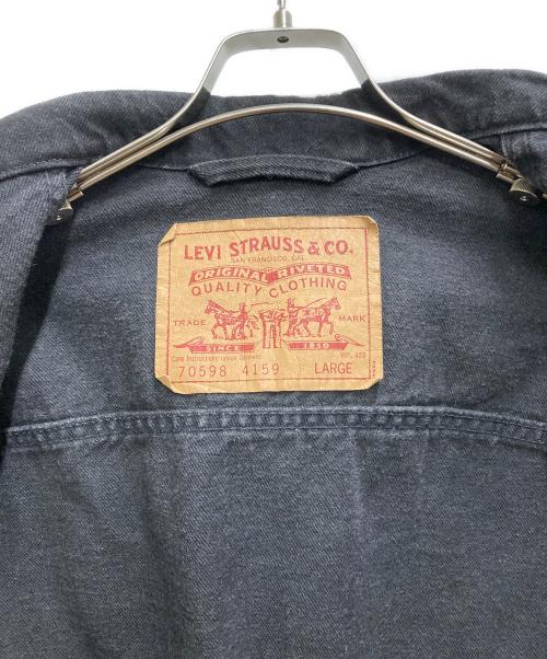 LEVI'S（リーバイス）LEVI'S (リーバイス) 90’S デニムジャケット ブラック サイズ:Lの古着・服飾アイテム