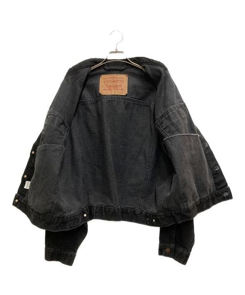 LEVI'S（リーバイス）LEVI'S (リーバイス) 90’S デニムジャケット ブラック サイズ:Lの古着・服飾アイテム