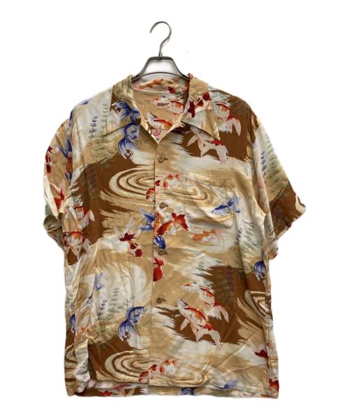 Sun Surf（サンサーフ）Sun Surf (サンサーフ) アロハシャツ オレンジ サイズ:Lの古着・服飾アイテム