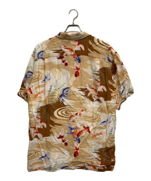 Sun Surf（サンサーフ）Sun Surf (サンサーフ) アロハシャツ オレンジ サイズ:Lの古着・服飾アイテム