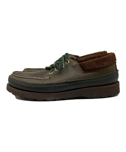 RUSSELL MOCCASIN（ラッセルモカシン）RUSSELL MOCCASIN (ラッセルモカシン) デッキシューズ ブラウン サイズ:7 1/2の古着・服飾アイテム