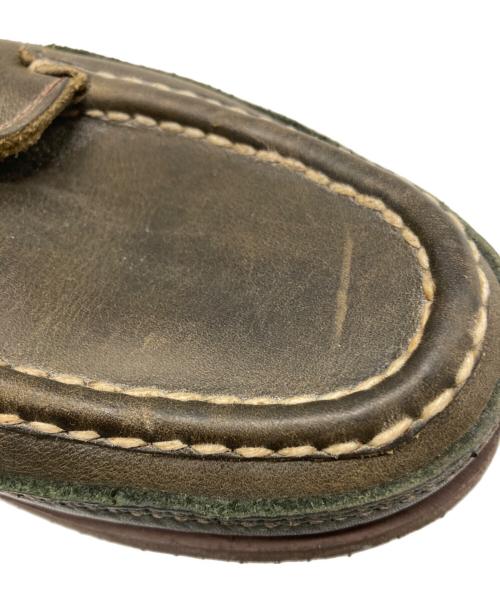 RUSSELL MOCCASIN（ラッセルモカシン）RUSSELL MOCCASIN (ラッセルモカシン) デッキシューズ ブラウン サイズ:7 1/2の古着・服飾アイテム