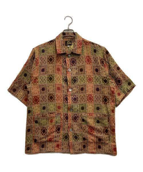 Needles（ニードルズ）Needles (ニードルズ) CABANA SHIRT ブラウン サイズ:Mの古着・服飾アイテム