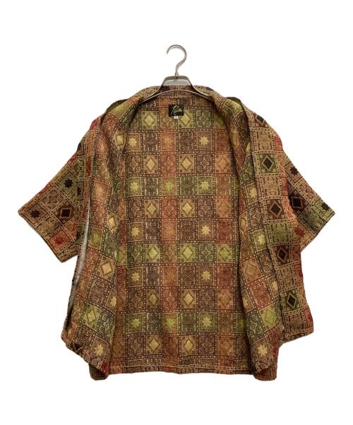 Needles（ニードルズ）Needles (ニードルズ) CABANA SHIRT ブラウン サイズ:Mの古着・服飾アイテム