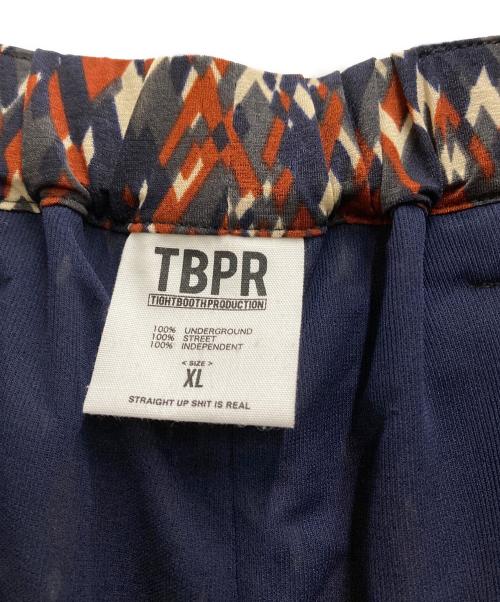 TIGHTBOOTH PRODUCTION（タイトブースプロダクション）TIGHTBOOTH PRODUCTION (タイトブースプロダクション) KKP BAGGY SLACKS ネイビー×ブラウン サイズ:XLの古着・服飾アイテム