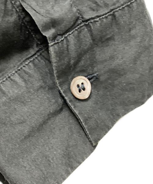 ANN DEMEULEMEESTER（アンドゥムルメステール）ANN DEMEULEMEESTER (アンドゥムルメステール) 変形シャツ ブラック サイズ:38の古着・服飾アイテム