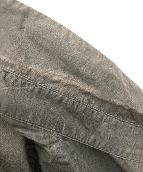 ANN DEMEULEMEESTER（アンドゥムルメステール）ANN DEMEULEMEESTER (アンドゥムルメステール) 変形シャツ ブラック サイズ:38の古着・服飾アイテム