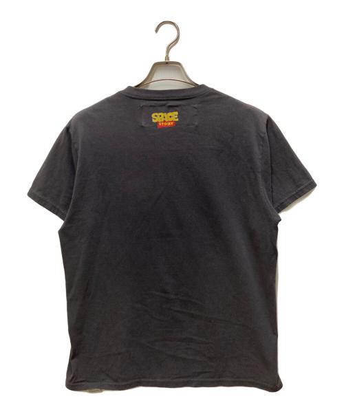 BEAMS（ビームス）BEAMS (ビームス) TAPPEI (タッペイ) コラボプリントTシャツ グレー サイズ:Ⅿの古着・服飾アイテム