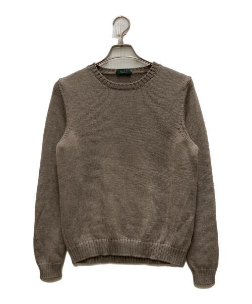 Zanone（ザノーネ）Zanone (ザノーネ) ウールニット グレー サイズ:48の古着・服飾アイテム