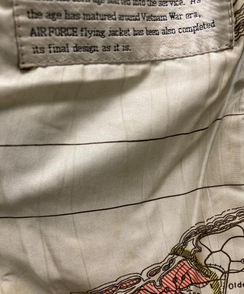 US AIR FORCE（ユーエスエアフォース）US AIR FORCE (ユーエスエアフォース) A-2フライトジャケット ブラウン サイズ:Ⅼの古着・服飾アイテム