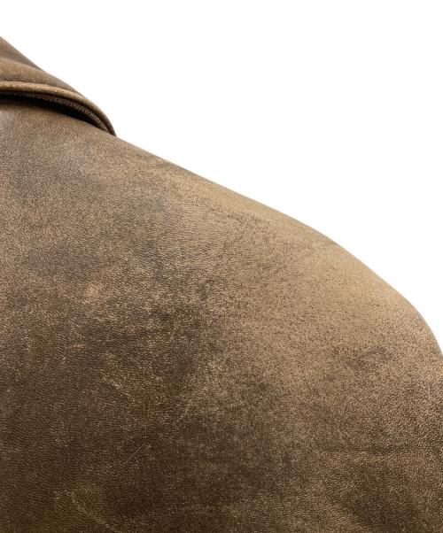 US AIR FORCE（ユーエスエアフォース）US AIR FORCE (ユーエスエアフォース) A-2フライトジャケット ブラウン サイズ:Ⅼの古着・服飾アイテム