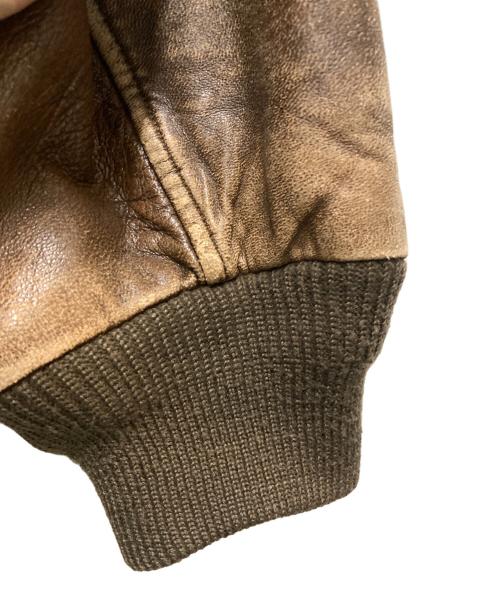 US AIR FORCE（ユーエスエアフォース）US AIR FORCE (ユーエスエアフォース) A-2フライトジャケット ブラウン サイズ:Ⅼの古着・服飾アイテム