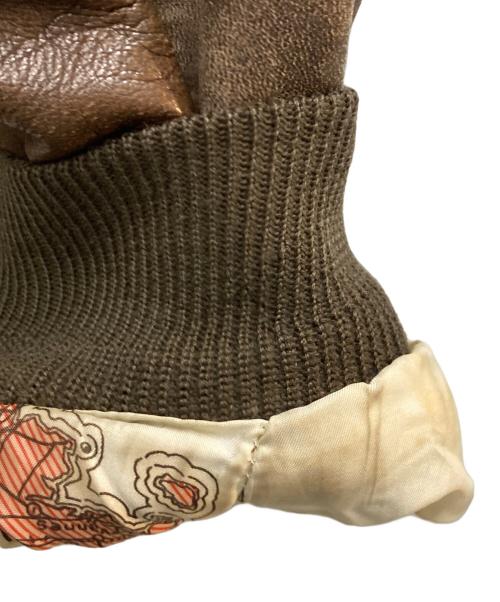 US AIR FORCE（ユーエスエアフォース）US AIR FORCE (ユーエスエアフォース) A-2フライトジャケット ブラウン サイズ:Ⅼの古着・服飾アイテム