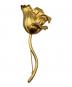 KENZO（ケンゾー）の古着「チューリップブローチ」｜ゴールド
