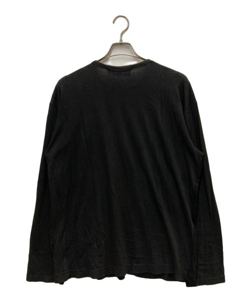 COMME des GARCONS SHIRT（コムデギャルソンシャツ）COMME des GARCONS SHIRT (コムデギャルソンシャツ) 90’S パッチワークストライプカットソー ブラック サイズ:Sの古着・服飾アイテム