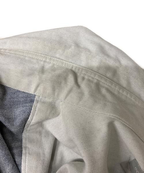 COMME des GARCONS HOMME（コムデギャルソン オム）COMME des GARCONS HOMME (コムデギャルソン オム) 製品洗い加工シャンブレーL/Sシャツ ブルー サイズ:表記無しの古着・服飾アイテム