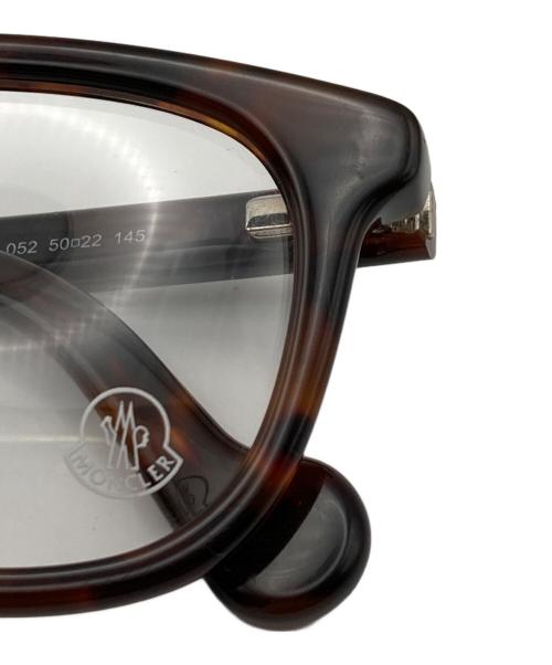 MONCLER（モンクレール）MONCLER (モンクレール) ウェリントンアイウェア サイズ:50□22の古着・服飾アイテム