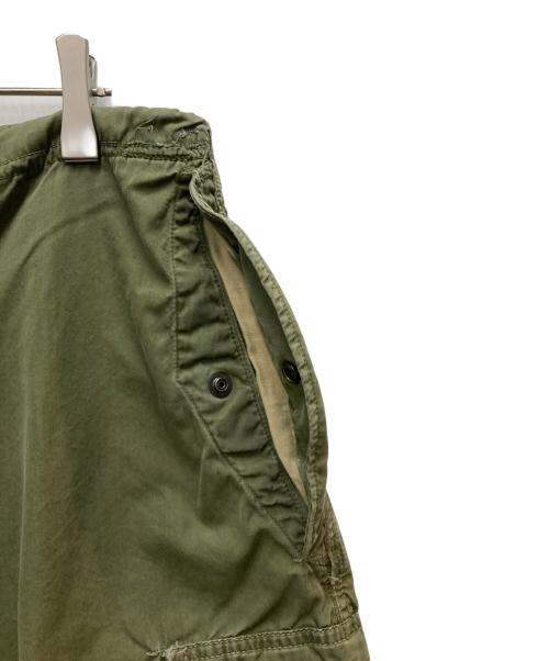 Rebuild by Needles（リビルドバイニードルス）Rebuild by Needles (リビルドバイニードルス) 再構築サルエルカーゴパンツ グリーン サイズ:Ⅿの古着・服飾アイテム