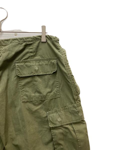 Rebuild by Needles（リビルドバイニードルス）Rebuild by Needles (リビルドバイニードルス) 再構築サルエルカーゴパンツ グリーン サイズ:Ⅿの古着・服飾アイテム