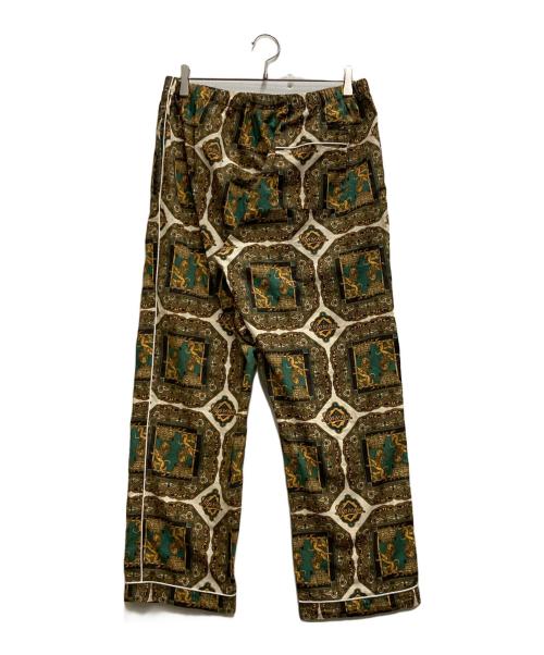 SUPREME（シュプリーム）Supreme (シュプリーム) Regency Pajama Set リージェンシー パジャマ セットアップ グリーン×イエロー サイズ:Sの古着・服飾アイテム