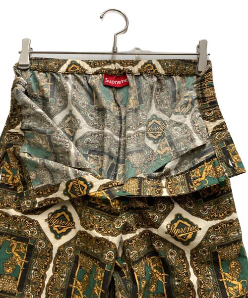 SUPREME（シュプリーム）Supreme (シュプリーム) Regency Pajama Set リージェンシー パジャマ セットアップ グリーン×イエロー サイズ:Sの古着・服飾アイテム