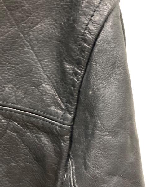BANANA REPUBLIC（バナナリパブリック）BANANA REPUBLIC (バナナリパブリック) レザージャケット ブラック サイズ:Ⅿの古着・服飾アイテム
