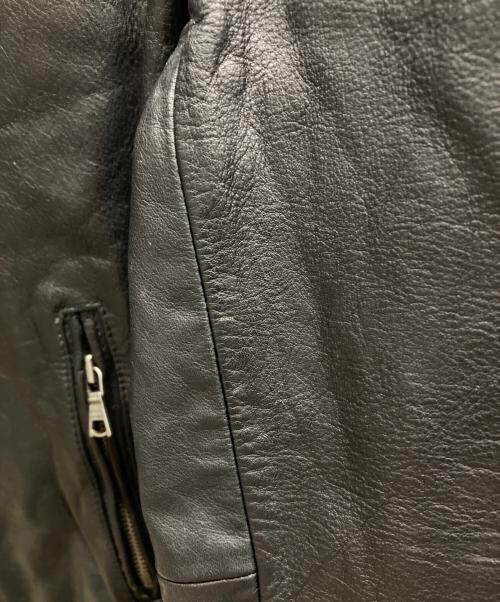 BANANA REPUBLIC（バナナリパブリック）BANANA REPUBLIC (バナナリパブリック) レザージャケット ブラック サイズ:Ⅿの古着・服飾アイテム