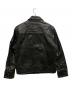 BANANA REPUBLIC (バナナリパブリック) レザージャケット ブラック サイズ:Ⅿ：10000円