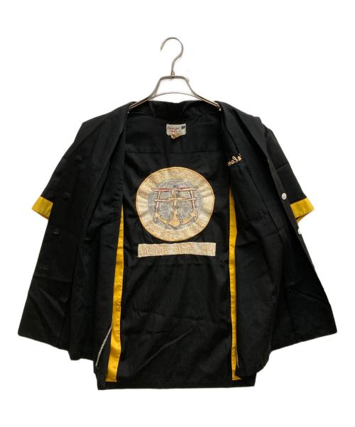 USED（ユーズド）USED (ユーズド) 60's~ ボウリングシャツ ブラック サイズ:38の古着・服飾アイテム