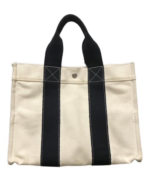 HERMES（エルメス）HERMES (エルメス) ボラボラ PM ホワイト×ブラックの古着・服飾アイテム