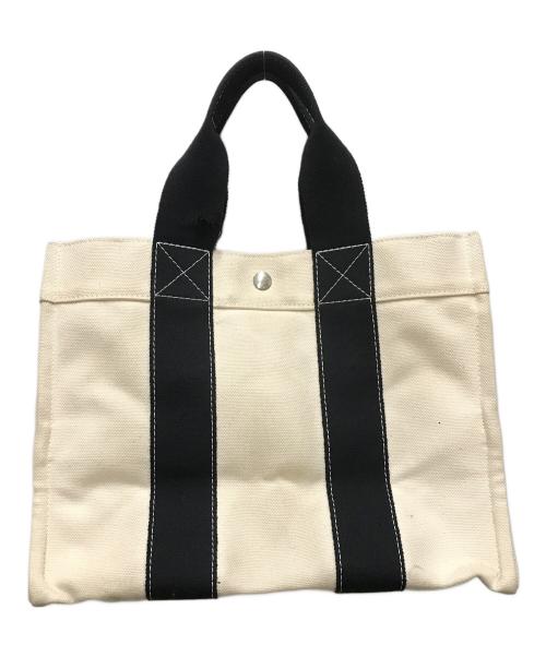 HERMES（エルメス）HERMES (エルメス) ボラボラ PM ホワイト×ブラックの古着・服飾アイテム