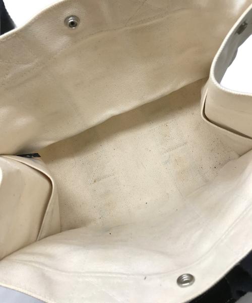 HERMES（エルメス）HERMES (エルメス) ボラボラ PM ホワイト×ブラックの古着・服飾アイテム